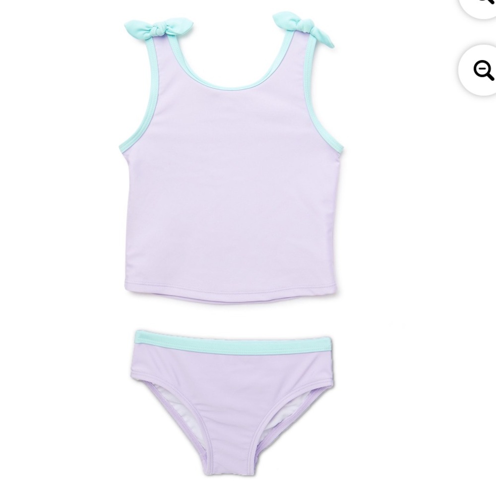 4/$20 Girls Purple Tankini Swimsuit